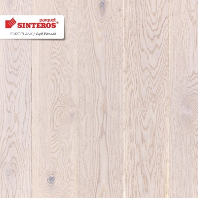 Трислоен паркет Sinteros Europlank Oak White