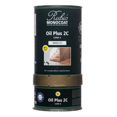 Rubio Monocoat FR Oil 2C Smoke 5%