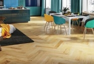 Трислоен паркет Barlinek Oak Caramel Chevron