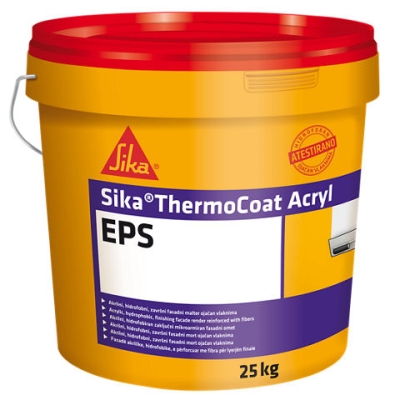 Sika ThermoCoat Acryl EPS - декоративна акрилна мазилка