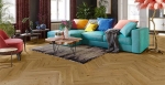 Трислоен паркет Barlinek Oak Mainland Herringbone