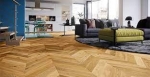 Трислоен паркет Barlinek Oak Caramel Chevron