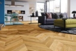 Трислоен паркет Barlinek Oak Bright Chevron